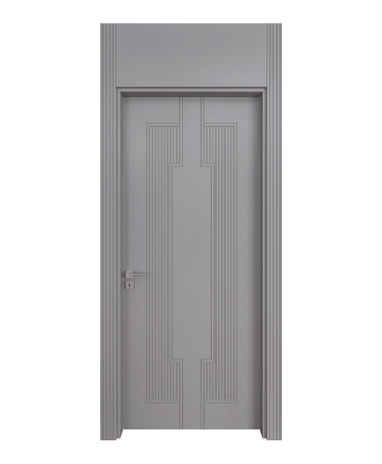 BY-4038V Porte intérieure laqué Vitrée
